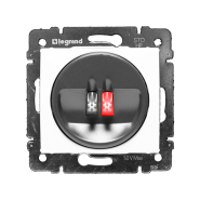 Розетка для акустических систем LEGRAND Valena, 774223, белая