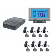 Парктронік Autofun Р-232, 8 датчиків, 10.5-15.5V