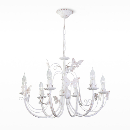 Люстра N&B Light "ФАРФАЛА" 30366, 6хЕ14, D 620 мм, Н 740/600 мм - 1