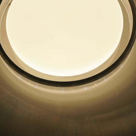 Светильник VIOLUX Smart HELIX, 60W, 3000-4500-6000К, 3900Lm, 500 мм, круг, серебро, 220255