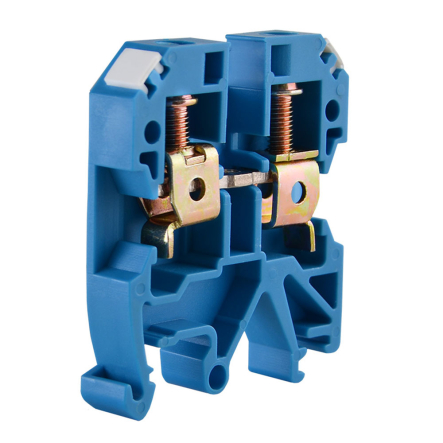 Клеммник винтовой JXB-6х35 синий, АСКО-УКРЕМ, A0130010024