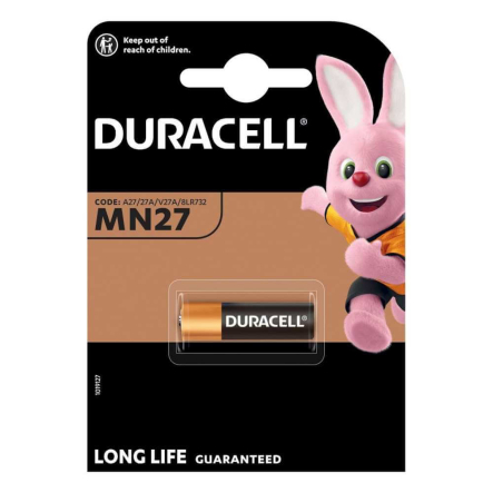 Батарейка Duracell MN27 BLN01x10 мікро, 5007388 - 1