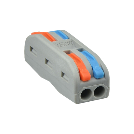 Клема сполучна універсальна РСТ-2-2-С (кольорова), АСКО-УКРЕМ, A0130010111 - 1