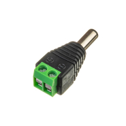 З'єднувач LED стрічок живлення 5,5 мм &quot;штекер&quot;, AVT 1012319