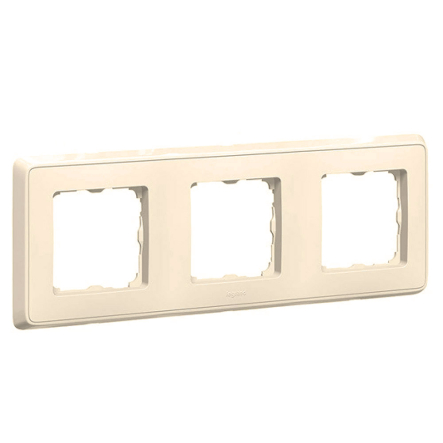 Рамка 3 поста Legrand Cariva, 773753, слонова кістка - 1