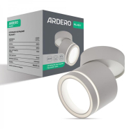 Світильник накладний поворотний ARDERO ML418-1, GX53, 13W, 82х93мм, білий, 8200