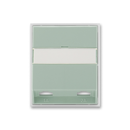 Центральная пластина двойная для телефонной розетки - 1