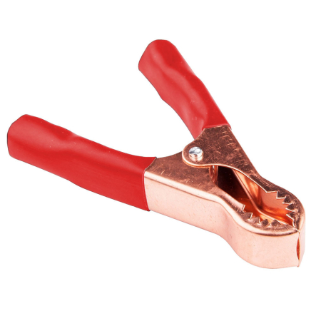 Затискач електричний ЗКС-90 (90мм) червоний, TAKEL - 1