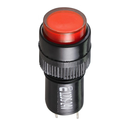 Сигнальная арматура АСКО-УКРЕМ AD22E-12DS, 24V АC/DC, красная, A0140030187