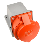 Розетка стационарная АСКО-УКРЕМ UCombi 5P, 32А, IP 44, A0080010153