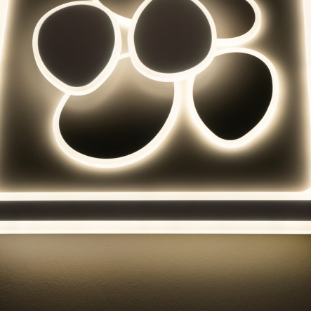 Светильник VIOLUX Smart OREO, 120W, 3000-4500-6000К, 9000Lm, 550 мм, квадрат, белый, 220405