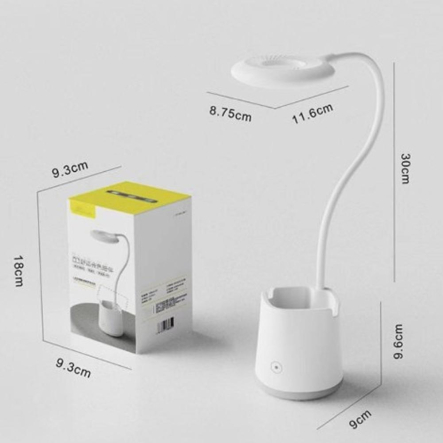 Настольная лампа LED аккумуляторная ElectroHouse EH-070W 4W 3000-6000К с органайзером