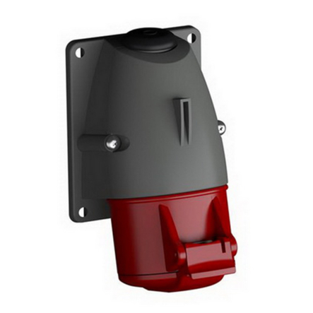 Розетка стаціонарна ABB 32А/4 (332RS6) ІР44, 2CMA193130R1000 - 1