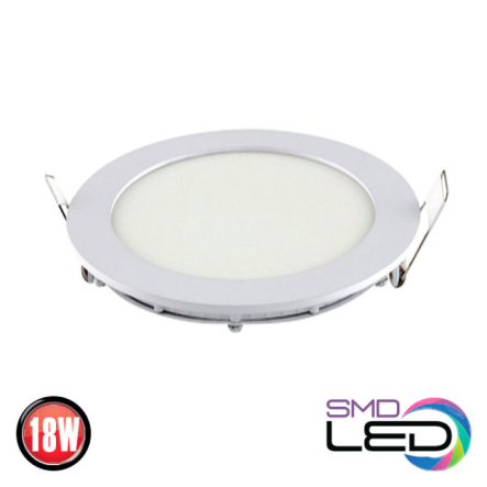 Светильник светодиодный HOROZ SLIM-18 SMD 18W 6400К 1170Lm круг D 225 мм, 056-003-0018-040