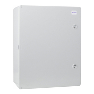 Корпус АБС-пластик АСКО-Укрем, ударостойкий, с монтажной панелью, непрозрачные дверки, 40*50*18, ІР65, A0270010020