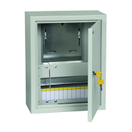Корпус металевий обліково-розподільний IEK ЩУРн-1/12з-0 У2 IP54, MKM22-N-12-54-Z