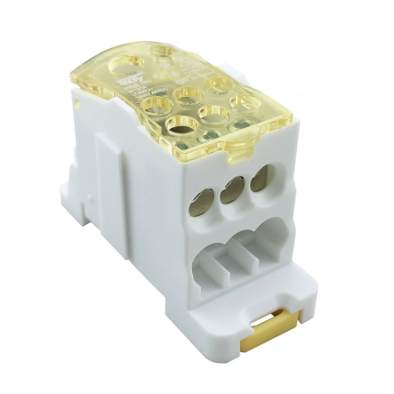 Распределительный блок TNSY РБД-160А, DIN, желтый, TNSy5504702