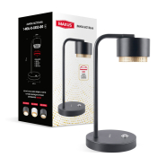 Настольная лампа LED MAXUS 1-MDL-D-GX53-BG, GX53, черный/золото