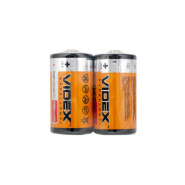 Батарейка солевая VIDEX R14 2mini bl, 21154