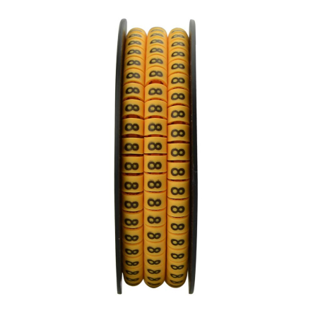 Кабельный маркер АСКО-УКРЕМ ЕС-3 5,2-10 кв.мм символ "8", A0150080047 - 2