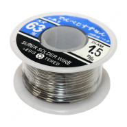 Припой с канифолью ПОС 63 (1.5мм на катушке)