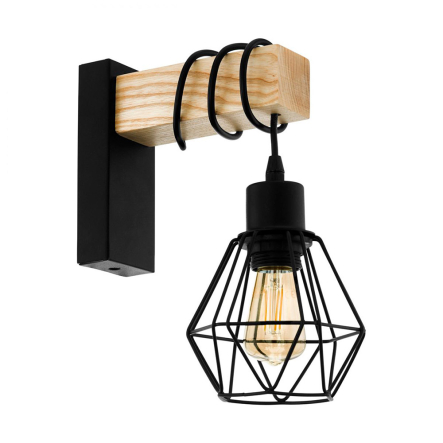 Бра EGLO 43135 TOWNSHEND 5, 1x60W, E27 - 1