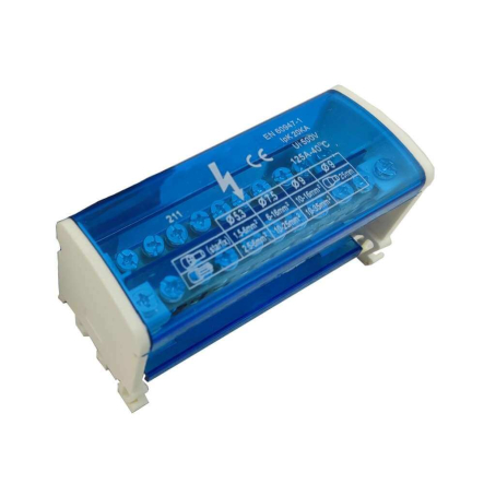 Нулевая 'N' шина TNSy5501132, ШНК, DIN-рейка, в корпусе 2 * 11 групп - 1