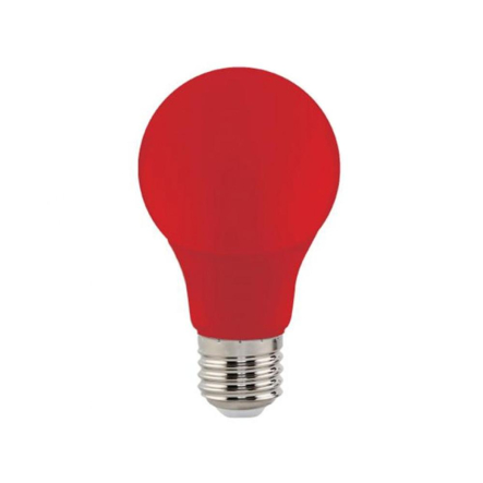 Лампа светодиодная Horoz Electric SPECTRA, 3 Вт, красная, E27, 220 В, A50, 001-017-0003-031 - 1