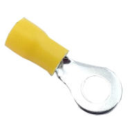 Наконечник кольцевой TNSy 5500080 с изоляцией RV5,5-5 (4-6/5), жёлтый