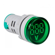 Вольтметр світлодіодний TAKEL AD22-DVM АC 60-500В, зелений, 505015з