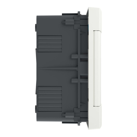 Щит пластиковый Schneider Electric Easy9 EU, врезной, 1 ряд 8 модулей, дымчатые двери, EZ9EUB108