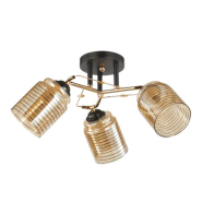 Люстра VALESO V 6202-3 BK+FG