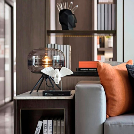 Настольная лампа WH-MBT-17 GREY