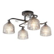 Люстра VALESO V 6405-4 BK+CR