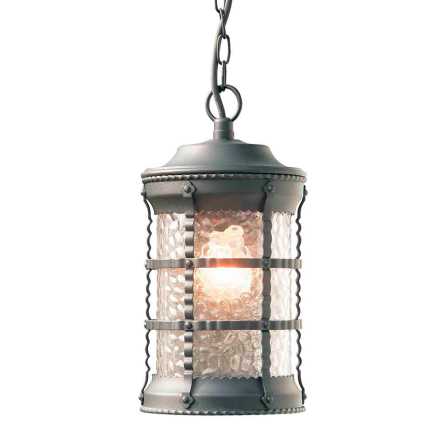Світильник парковий Lusterlicht, Lettera, E27, 100Вт, підвіс, чорний матовий - 1