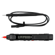 Мультиметр YATO YT-730822 с LCD-дисплеєм, напруга - 0,8- 600 V AC/DC, кабель