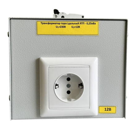 Ящик со сниж. трансф. TechnoSystems ЯТП-0,25 tor 220/12 IP30, TNSy5506499