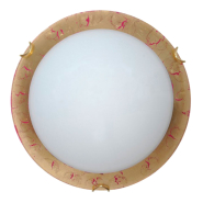 Светильник настенно-потолочный ДеКоРа, Мечта, Е27, 3х60 Вт, ⌀400, золото, 45733