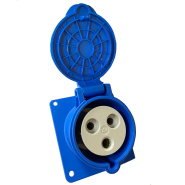 Разъем розетка стационарная 3/32А, IP44, TP Electric