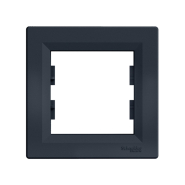 Рамка 1-постова Schneider Electric ASFORA, антрацит, EPH5800171