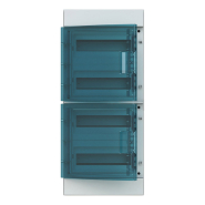 Щит распределительный ABB MISTRAL, 1SLM006501A1207, 48 модулей, IP65, накладной, светло-серый