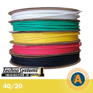 Трубка термоусаджувальна TNSy, ТТ2х1, 40/20 жовта (бухта 100м), TNSy5501418