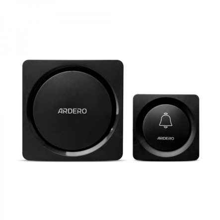 Дзвінок бездротовий дверний Feron E-401, чорний - 1 Дзвінок бездротовий дверний Feron E-401, чорний - 1