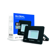 Прожектор LED GLOBAL Flood Light 30W, 6000K, 2400Lm, IP65