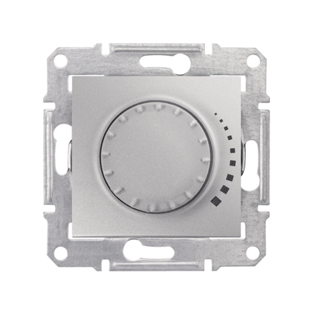 Светорегулятор индуктивный, поворотно-нажимной Schneider Electric Sedna, алюминий, SDN2200560 - 1