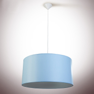 Підвіс N&amp;B Light &quot;Циліндр&quot; 13910, 1хЕ27, 600х300 мм, блакитний