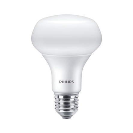 Лампа світлодіодна Philips 10 Вт, 4000K, E27, 220 В, R80 - 1