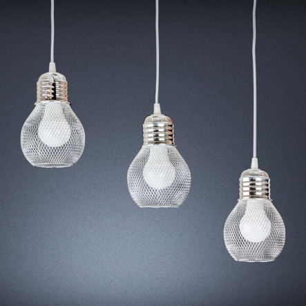 Люстра подвес LEVISTELLA 907006F-3 CR (500)