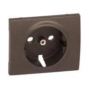 Лицевая панель для розетки 2К+3 Legrand Galea Life, 771220, Dark Bronze