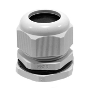 Сальник TechnoSystems PG 29 d18-25мм, IP68, білий, TNSy5500024